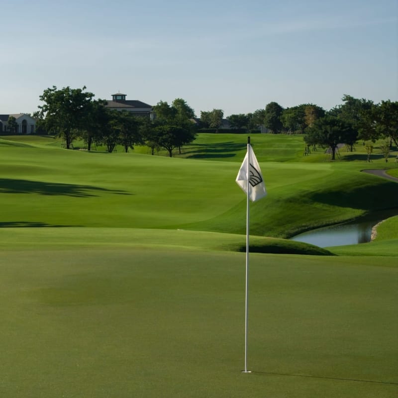A green at Stonehill in perfect condition